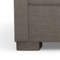 Upholstered Block Leg