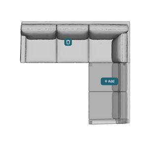 Cornerstone Sectional LTD7600 36" Depth