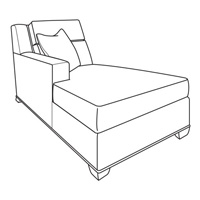 Cornerstone Motion Compatible LAF Chaise