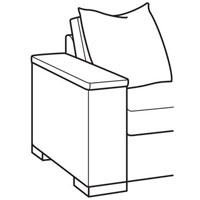 Cap Arm 8 in