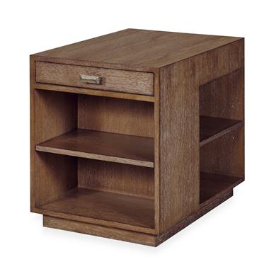 Mesa Barlett Side Table - Napa Cerused