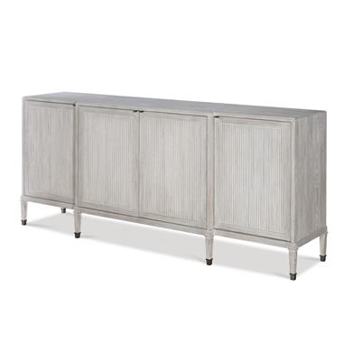 Peyton Credenza - White Rustic