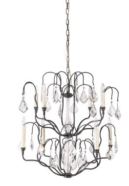 Richwine Chandelier - Aged Iron