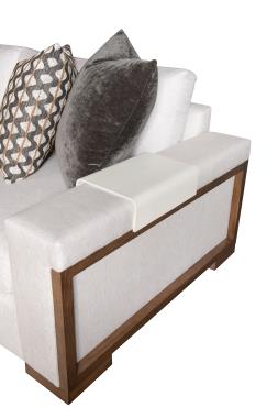 Small Arm Overlay Table -  Oak